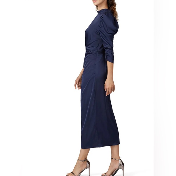 Keepsake Own It Midi Dress in Navy Blue Size XS NWT - Picture 4 of 9